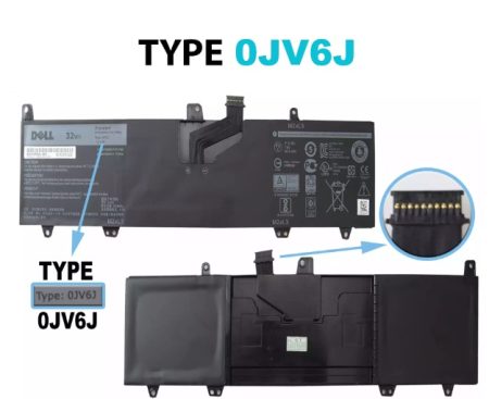 BATERÍA DELL TYPE 0JV6J 32Wh INTERNA *ORIGINAL*