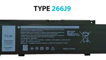 BATERÍA DELL TYPE 266J9 51Wh INTERNA *ORIGINAL* 15 3500 3590 3700 3790 G5 15 5500 5505