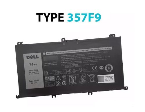 BATERÍA DELL TYPE 357F9 74Wh 11.1V INTERNA *ORIGINAL*