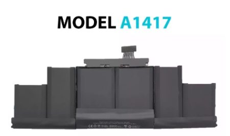 BATERÍA APPLE MACBOOK A1417 A1398 INTERNA *ORIGINAL* MacBook Pro 15" A1417 Battery for A1398 (Mid 2012-Early 2013)
