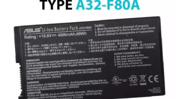BATERÍA ASUS TYPE A32-F80A A32-F80 48Wh *ORIGINAL*