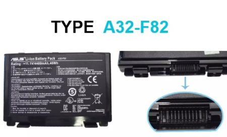 BATERÍA ASUS TYPE A32-F82, A32-F52, A32-F82, K50IN K50I *ORIGINAL*