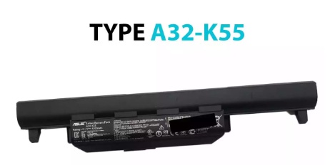 BATERÍA ASUS TYPE A32-K55, ASK55 *ORIGINAL*