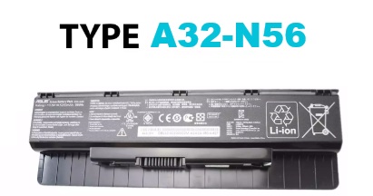 BATERÍA ASUS TYPE A32-N56 *ORIGINAL*