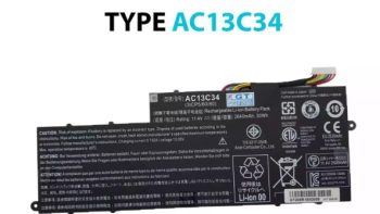 BATERÍA LAPTOP ACER E3-111-C9NY TYPE AC13C34 INTERNA *ORIGINAL*