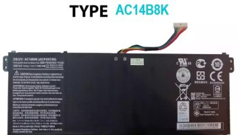 BATERÍA ACER TYPE AC14B8K (4ICP5/57/80) INTERNA *ORIGINAL*