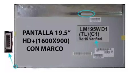 PANTALLA 19.5 LED AIO LM195WD1-TLC1
