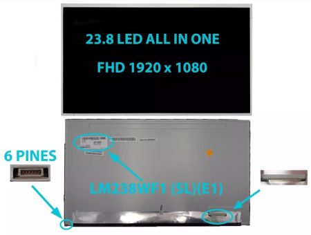 PANTALLA 23.8 LED LM238WF1(SL)(E1)AIO FHD(1920 x 1080)