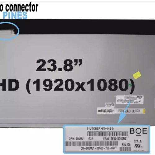 PANTALLA 23.8 AIO, MV238FHM-N10, Dell Inspiron 24 3452, 3455, 3464, CON MARCO FHD(1920X1080)
