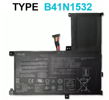 BATERÍA ASUS ZENBOOK FLIP UX560 UX560UA UX560UA-1B Q504U Q504UA TYPE B41N1532 INTERNA *ORIGINAL*