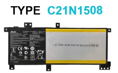 BATERÍA ASUS X456UJ X456UV X456UF TYPE C21N1508 INTERNA *ORIGINAL*