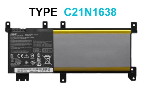 BATERÍA ASUS TYPE C21N1638 F442U A480U A419 F442UR INTERNA *ORIGINAL*