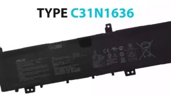 BATERÍA ASUS N580VN X580GD TYPE C31N1636 47Wh INTERNA *ORIGINAL*