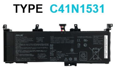 BATERÍA ASUS TYPE C41N1531 GL502VS GL502VY GL502VS-1A GL502VY-DS71 INTERNA *ORIGINAL*