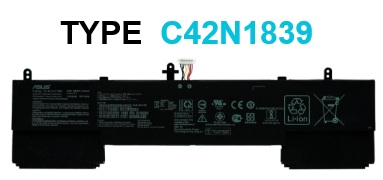 BATERÍA ASUS UX534FT-DB77 ZENBOOK 15 UX534FA TYPE C42N1839 INTERNA *ORIGINAL*