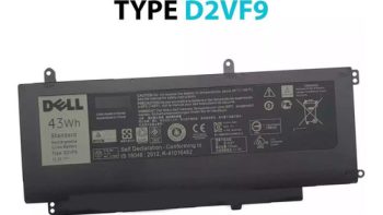 BATERÍA DELL TYPE D2Vf9 43Wh INTERNA *ORIGINAL*