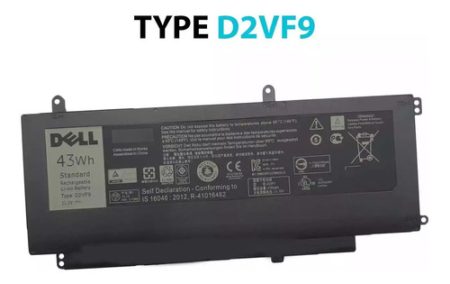 BATERÍA DELL TYPE D2Vf9 43Wh INTERNA *ORIGINAL*