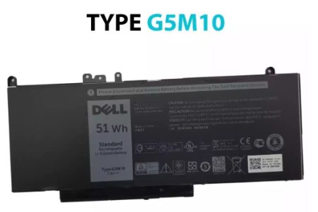 BATERÍA DELL E5450 / E5550 TYPE G5M10 51Wh INTERNA *ORIGINAL*