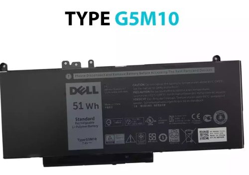 BATERÍA DELL E5450 / E5550 TYPE G5M10 51Wh INTERNA *ORIGINAL*