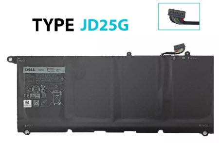 BATERÍA DELL XPS 13 9350 9343 TYPE JD25G - 90V7W - 0N7T6 52Wh INTERNA *ORIGINAL*