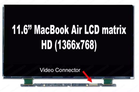 PANTALLA 11.6 MacBook air A1370, A1465 B116XW05 V.0