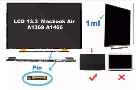 PANTALLA 13.3 FOR Macbook Air A1369 A1466