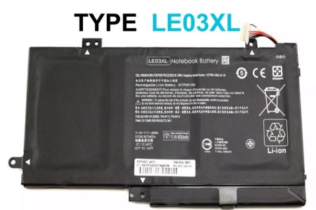 BATERÍA HP TYPE LE03XL ORIGINAL INTERNA 10.8 VL 4050mAh *ORIGINAL*