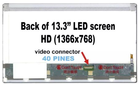 PANTALLA 13.3 LED 40 Pines