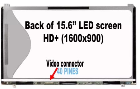 PANTALLA 15.6 LED SEMI SLIM 40 PINES 1600X900