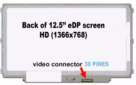 PANTALLA 12.5 LED SLIM 30 PINES 6 Soportes Laterales