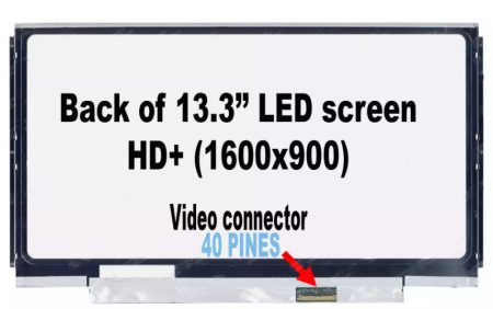 PANTALLA 13.3 LED SLIM 40 PINES 1600*900 SP LATERALES LARGOS