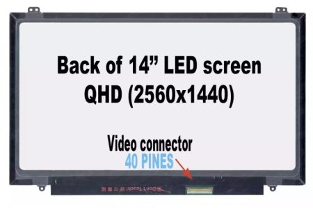 PANTALLA 14.0 LED SLIM 40 PINES 4K IPS B140QAN01.1