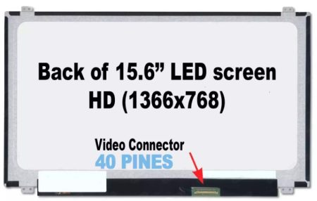 PANTALLA 15.6 LED SLIM 40 PINES HD(1366x768)