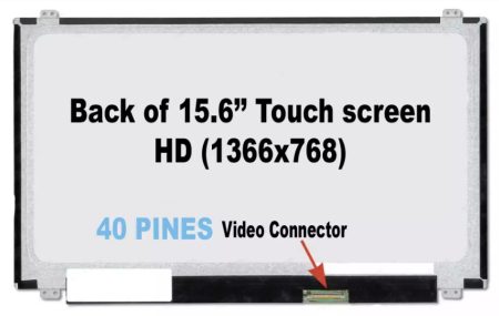 PANTALLA 15.6 LED SLIM TOUCH TACTIL 1366X768 40 PINES