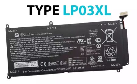 BATERÍA HP TYPE LP03XL INTERNA *ORIGINAL*
