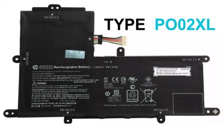 BATERÍA HP TYPE PO02XL INTERNA *ORIGINAL*