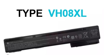BATERÍA HP TYPE VH08XL, 8570W *ORIGINAL*