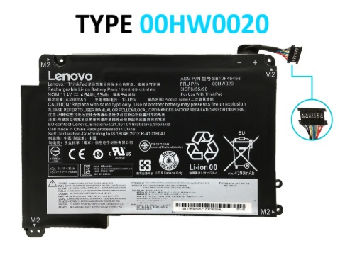 BATERÍA LENOVO P40 YOGA 460 TYPE 00HW020 00HW021 INTERNA *ORIGINAL*