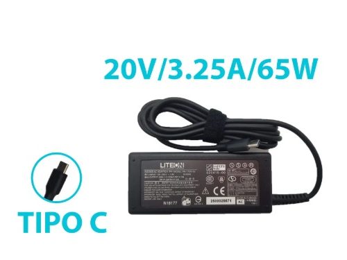 CARGADOR ACER 20v/3.25a/65W PLUG TIPO C *ORIGINAL*