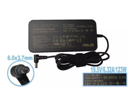 CARGADOR ASUS 19v/6.32a/123W/6.0x3.7mm PING INSIDE *ORIGINAL*