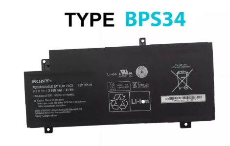 BATERÍA SONY VGP - BPS34 INTERNA *ORIGINAL*